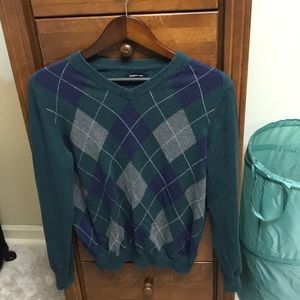 Plaid sweater